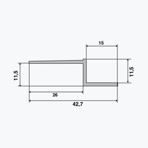 TEMPOLISTEL® A101 Профил за фуга - Image 2
