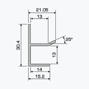 TEMPOLISTEL® A115 U профил за гипсокартон - Image 2