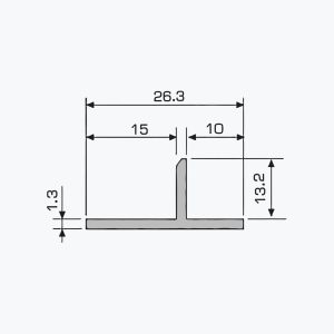 TEMPOLISTEL® A120 Т-профил - Image 2
